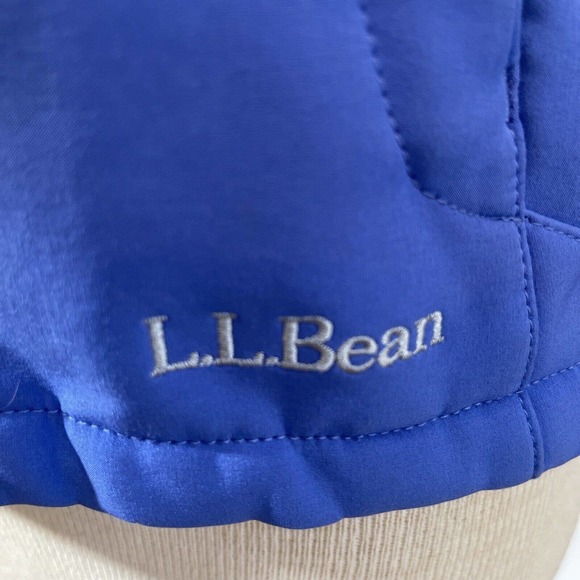 LL BEAN Women’s Pathfinder Soft Shell Jacket Blue Size S - Picture 5 of 9